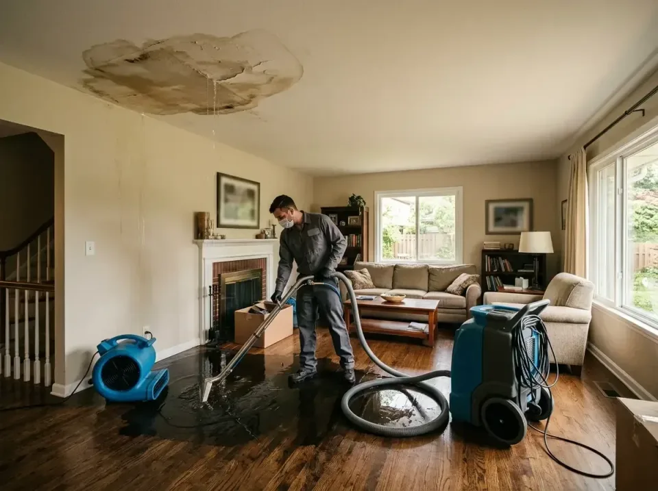 attic-pipe-burst-ceiling-drip-008 — frequently asked questions, Water Damage Restoration & Carpet Care in Oak Forest, IL